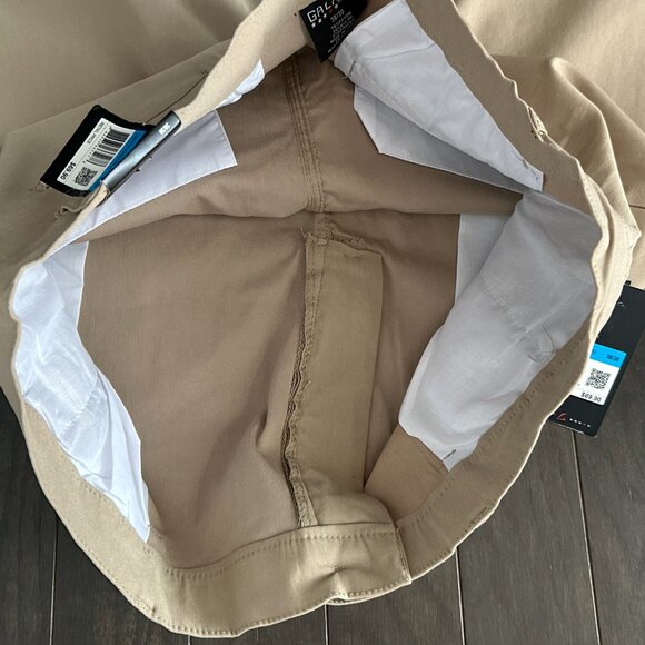 Galaxy by Harvic Men's Stretch Beige Chino Pants 38 x 30 *NWT* - Picture 10 of 16
